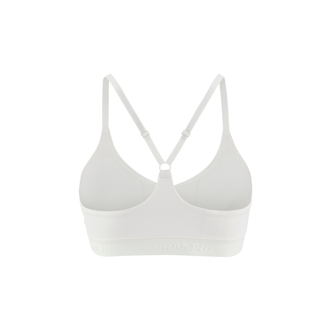 Craft Training Bra Light W – Bustieră sport cu susținere ușoară - Alb