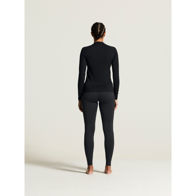 Craft Warm Comfort Pant W – Pantaloni strat de bază calzi - Negru