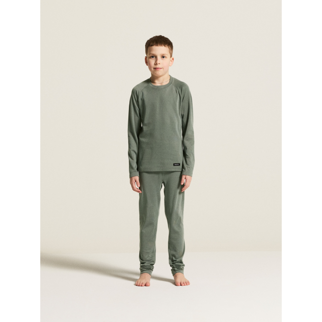 Craft Thermal Baselayer Set 2 Junior – Set strat de bază termic pentru copii - Verde