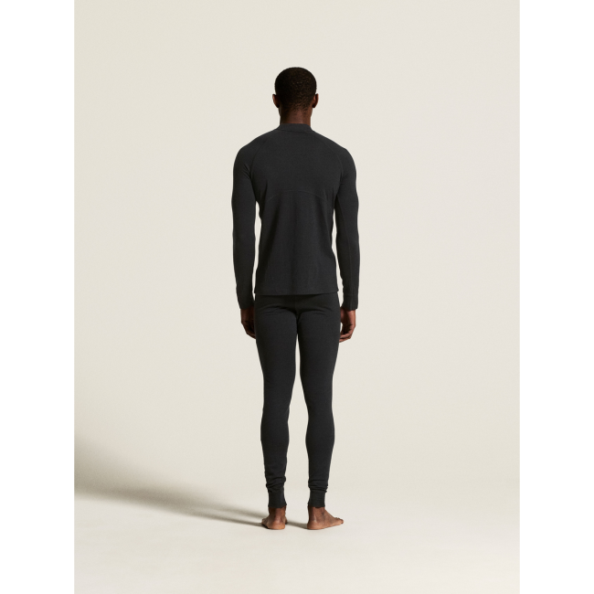 Craft Wool Comfort Pant – Pantaloni strat de bază cu lână, dublu strat - Negru