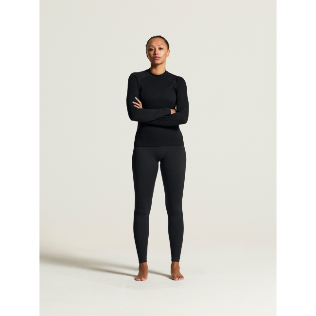 Craft Warm Comfort Pant W – Pantaloni strat de bază calzi - Negru