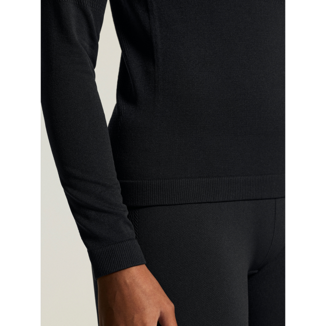 Craft Warm Comfort LS W – Bluză strat de bază caldă - Negru