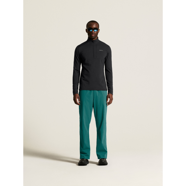 Craft Gain Thermal Midlayer 2 – Bluză termică cu fermoar scurt - Negru