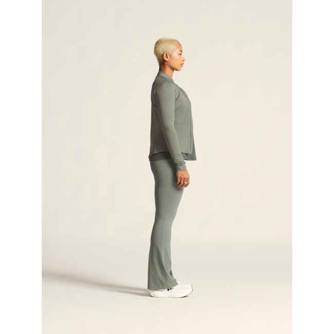 Craft Collective Zip Sweater W – Bluză de antrenament cu fermoar întreg - Verde