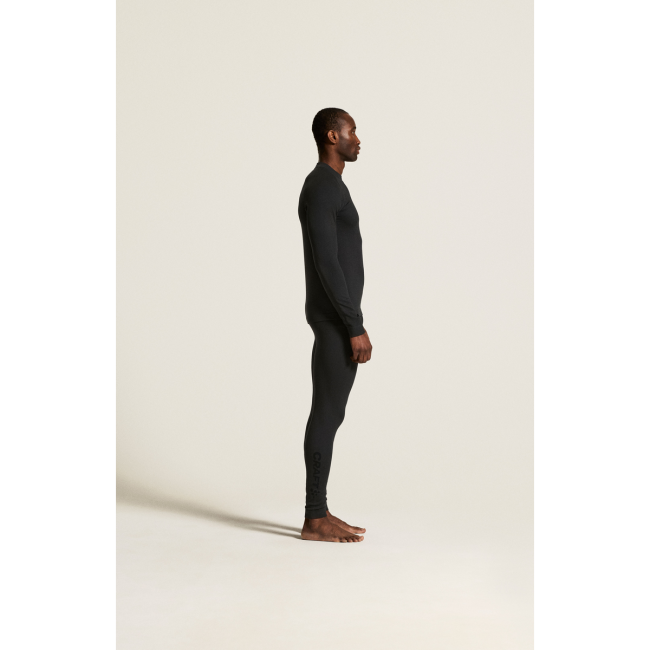 Craft Warm Comfort Pant – Pantaloni strat de bază calzi - Negru