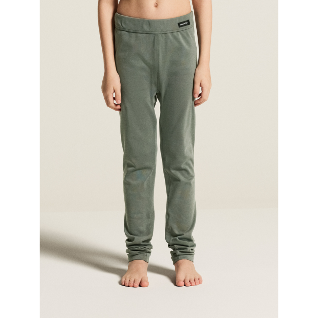 Craft Thermal Baselayer Set 2 Junior – Set strat de bază termic pentru copii - Verde