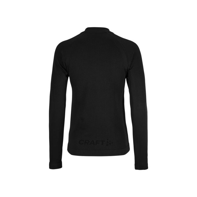 Craft Warm Comfort LS W – Bluză strat de bază caldă - Negru