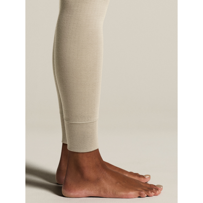 Craft Wool Comfort Pant W – Pantaloni strat de bază cu lână, dublu strat - Bej