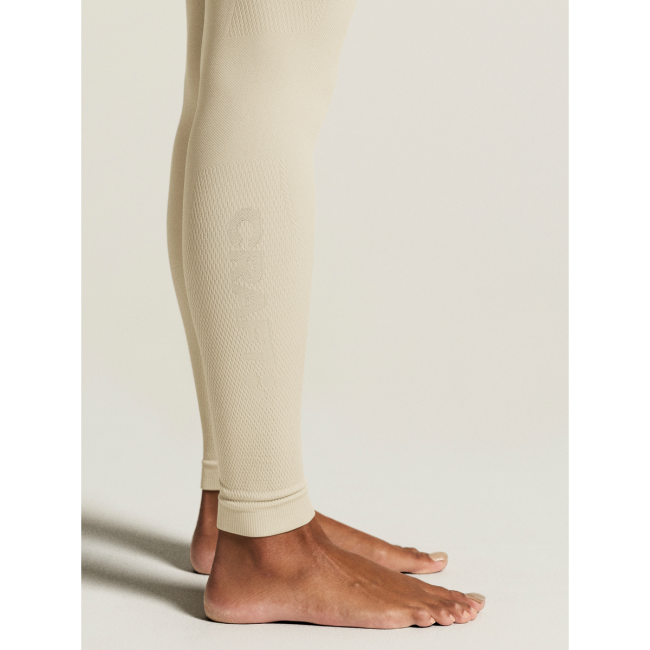 Craft Warm Comfort Pant W – Pantaloni strat de bază calzi - Bej