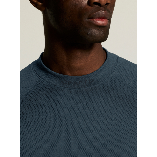 Craft Warm Comfort LS – Bluză strat de bază caldă - Albastru