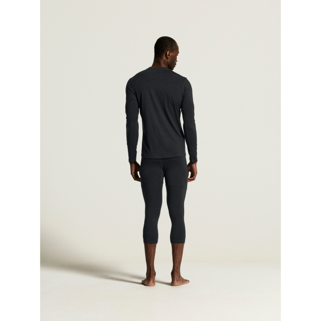Craft Wool 95 Knickers – Pantaloni 3/4 strat de bază din lână merinos 95% - Negru