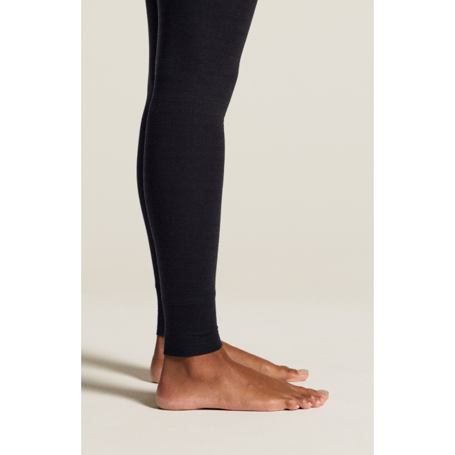 Craft Wool Comfort Pant W – Pantaloni strat de bază cu lână, dublu strat - Negru