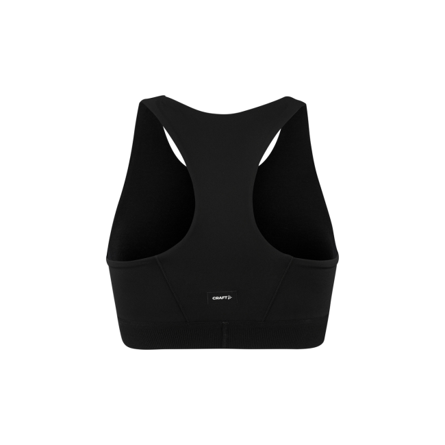 Craft Wool Hybrid Sports Bra W – Bustieră sport cu lână - Negru