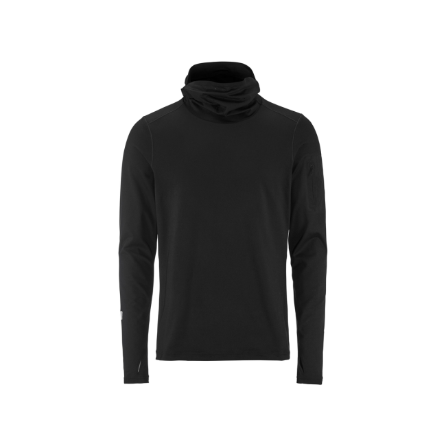 Craft Subz Thermal Hood – Bluză termică de alergare cu glugă - Negru