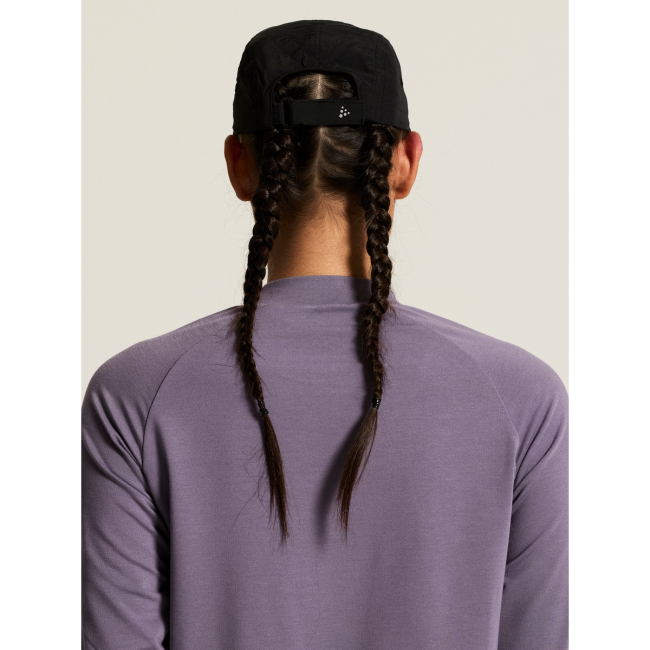 Craft Subz Zip Jersey W – Bluză caldă de alergare cu fermoar - Mov