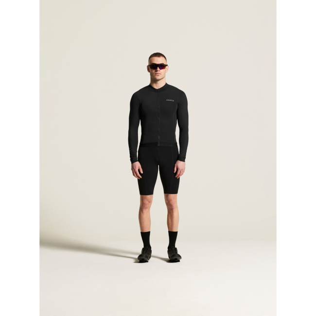 Craft Endur Training LS Jersey – Tricou de ciclism cu mânecă lungă - Negru