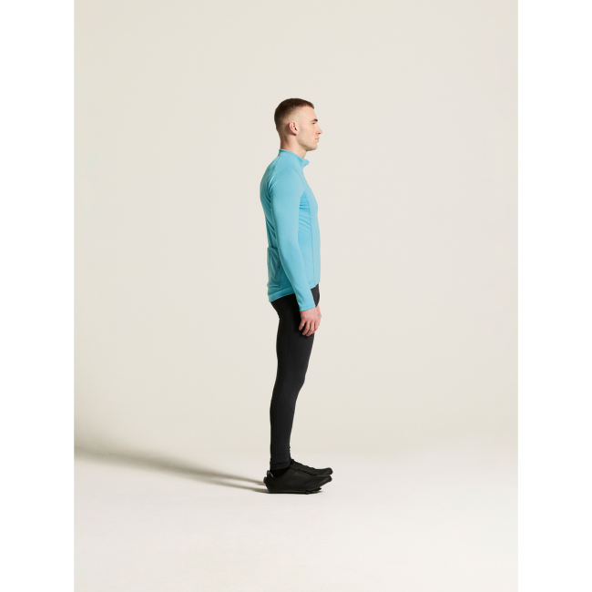 Craft Bike Subz LS Jersey 2 – Tricou de ciclism cald cu mânecă lungă - Albastru