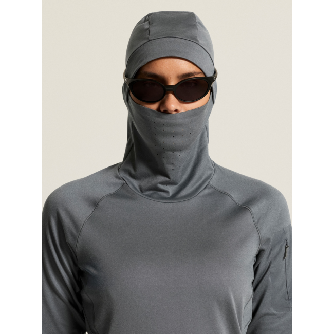 Craft Subz Thermal Hood W – Bluză termică de alergare cu glugă - Gri
