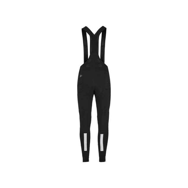 Craft Bike Subz Wind Bib Tights C1 – Colanți de ciclism cu bretele, anti-vânt, bazon C1 - Negru
