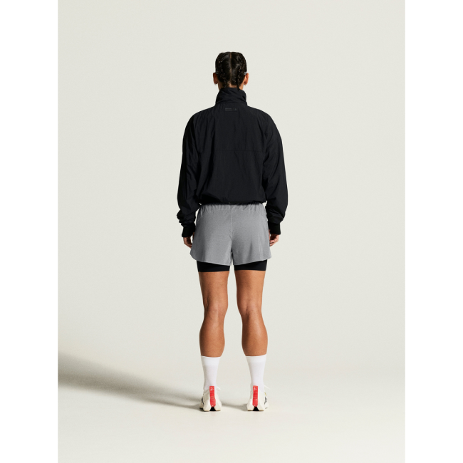 Craft Reflective Shorts W – Pantaloni scurți de alergare reflectorizanți - Gri