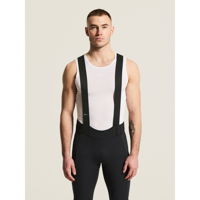 Craft Bike Subz Wind Bib Tights C3 – Colanți de ciclism cu bretele, anti-vânt, bazon C3 - Negru
