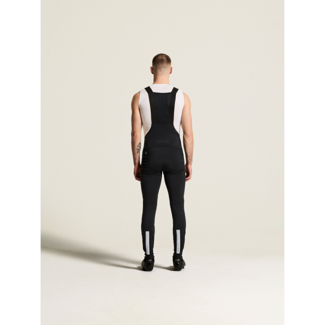 Craft Bike Subz Wind Bib Tights C3 – Colanți de ciclism cu bretele, anti-vânt, bazon C3 - Negru