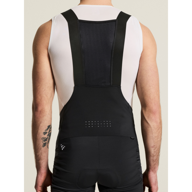 Craft Bike Subz Wind Bib Tights C3 – Colanți de ciclism cu bretele, anti-vânt, bazon C3 - Negru