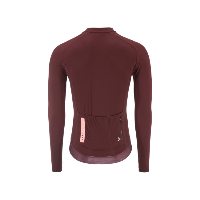Craft Endur Training LS Jersey – Tricou de ciclism cu mânecă lungă - Roșu
