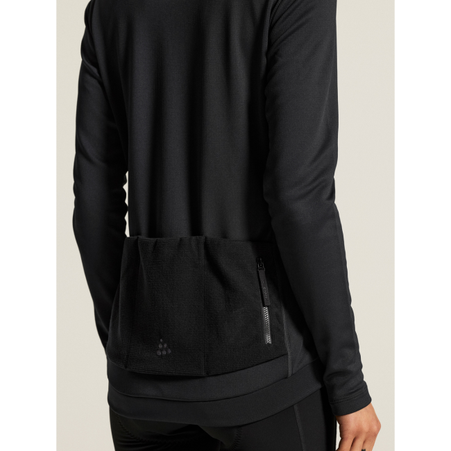Craft Bike Subz LS Jersey 2 W – Tricou de ciclism cald cu mânecă lungă - Negru