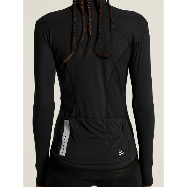 Craft Endur Training LS Jersey W – Tricou de ciclism cu mânecă lungă - Negru