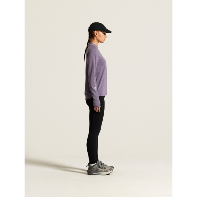Craft Subz Zip Jersey W – Bluză caldă de alergare cu fermoar - Mov