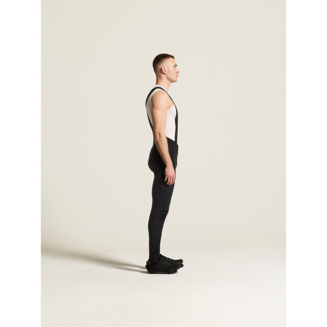 Craft Bike Subz Wind Bib Tights C3 – Colanți de ciclism cu bretele, anti-vânt, bazon C3 - Negru