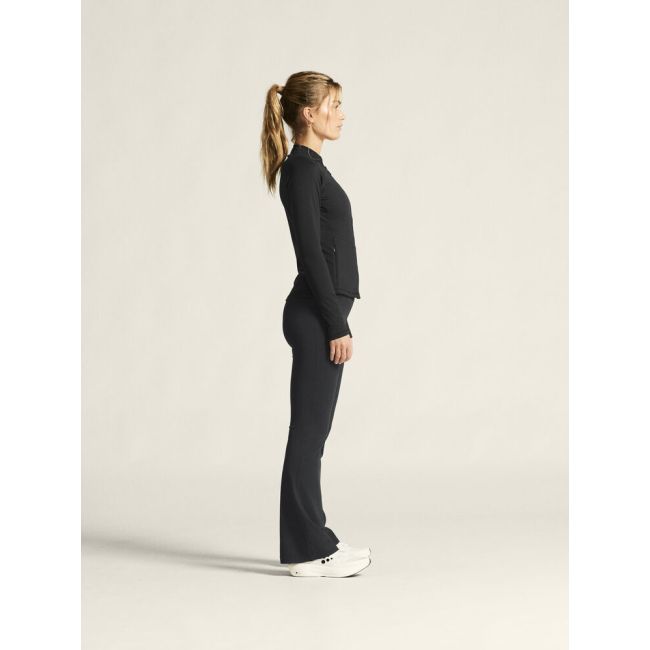 Craft Collective Zip Sweater W – Bluză de antrenament cu fermoar întreg - Negru