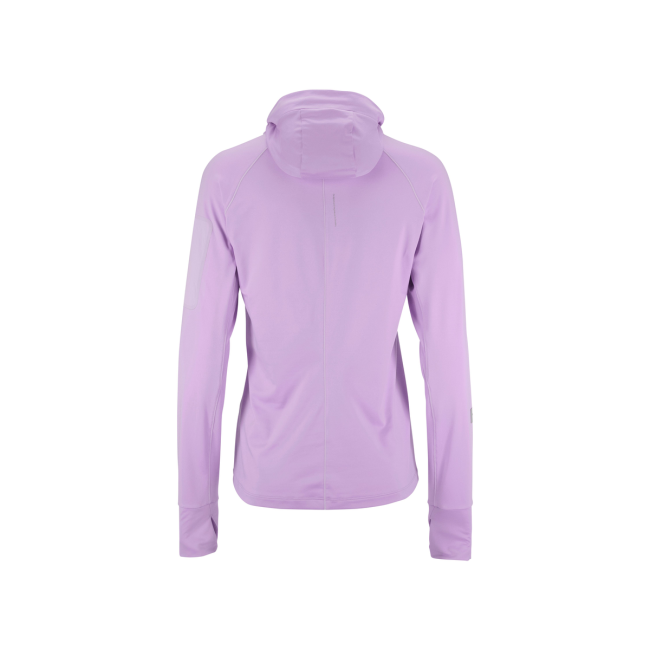 Craft Subz Thermal Hood W – Bluză termică de alergare cu glugă - Mov