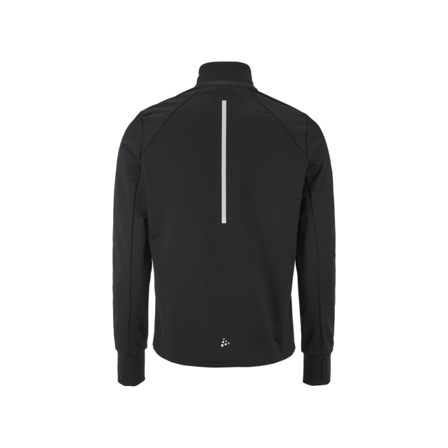 Craft Subz Lumen Jacket – Geacă de alergare izolată reflectorizantă - Negru