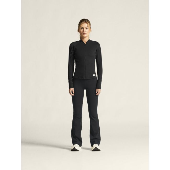 Craft Collective Zip Sweater W – Bluză de antrenament cu fermoar întreg - Negru