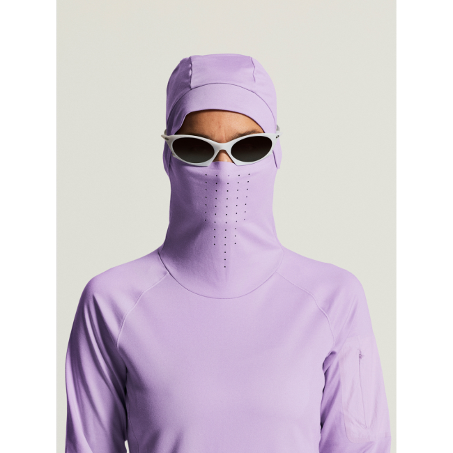Craft Subz Thermal Hood W – Bluză termică de alergare cu glugă - Mov