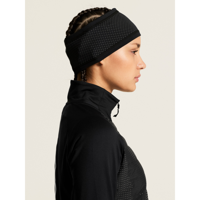 Craft Subz Lumen Jacket W – Geacă de alergare izolată reflectorizantă - Negru