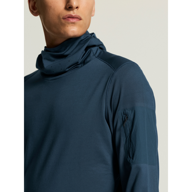 Craft Subz Thermal Hood – Bluză termică de alergare cu glugă - Albastru