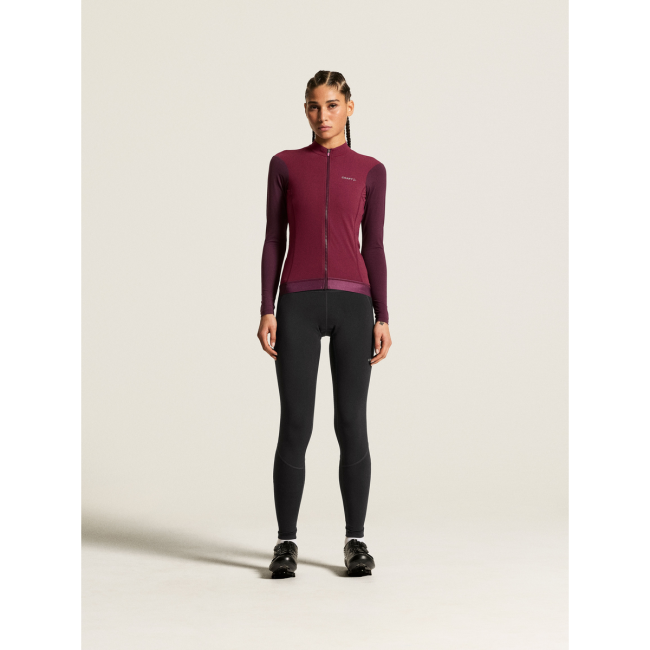 Craft Endur Training LS Jersey W – Tricou de ciclism cu mânecă lungă - Mov