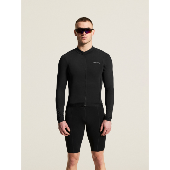 Craft Endur Training LS Jersey – Tricou de ciclism cu mânecă lungă - Negru