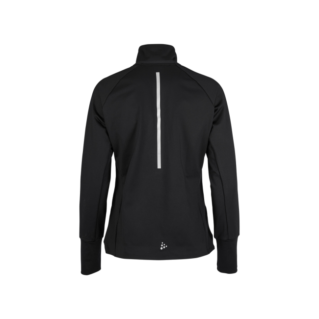Craft Subz Lumen Jacket W – Geacă de alergare izolată reflectorizantă - Negru