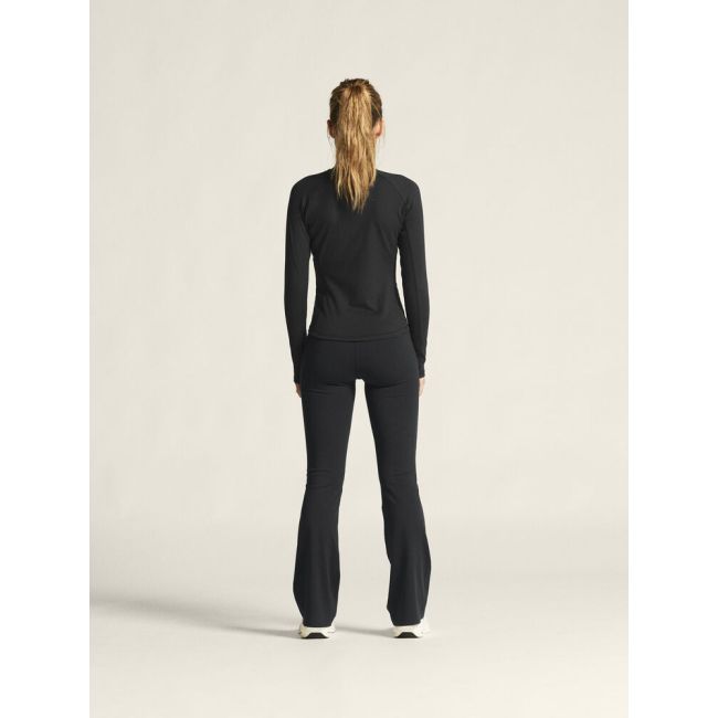 Craft Collective Zip Sweater W – Bluză de antrenament cu fermoar întreg - Negru