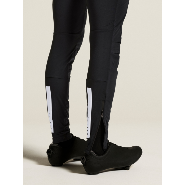 Craft Bike Subz Wind Bib Tights C3 – Colanți de ciclism cu bretele, anti-vânt, bazon C3 - Negru