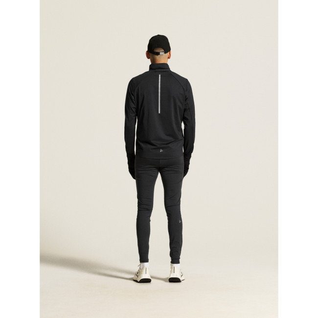 Craft Subz Lumen Jacket – Geacă de alergare izolată reflectorizantă - Negru