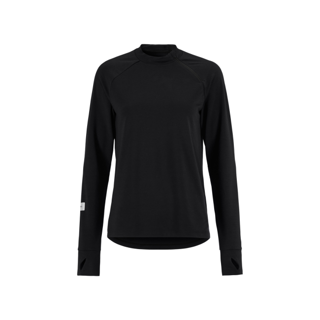 Craft Subz Zip Jersey W – Bluză caldă de alergare cu fermoar - Negru
