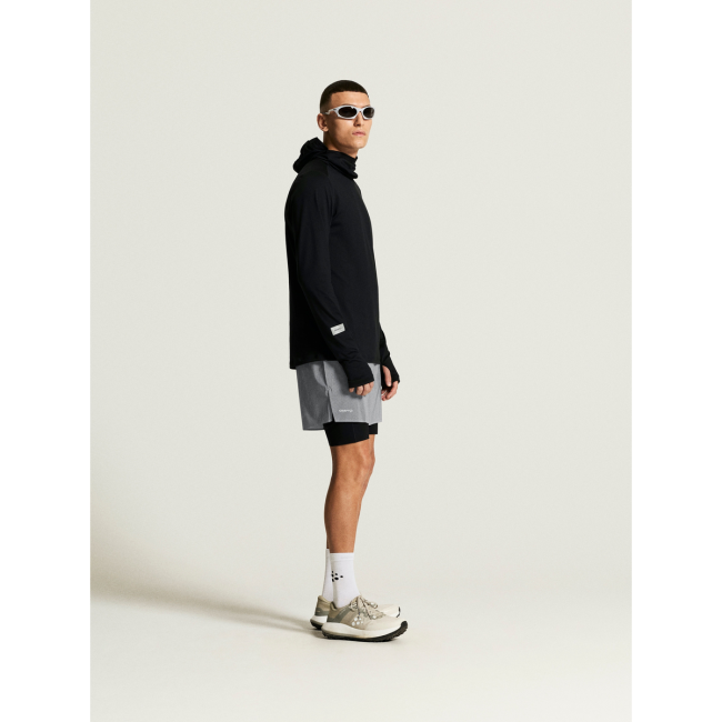 Craft Reflective Shorts – Pantaloni scurți de alergare reflectorizanți - Gri