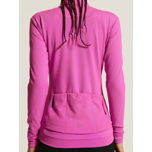 Craft Bike Subz LS Jersey 2 W – Tricou de ciclism cald cu mânecă lungă - Mov