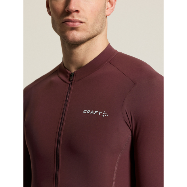 Craft Endur Training LS Jersey – Tricou de ciclism cu mânecă lungă - Roșu