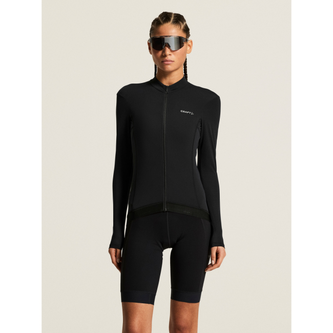 Craft Endur Training LS Jersey W – Tricou de ciclism cu mânecă lungă - Negru